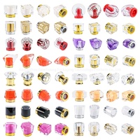 Bouchon de flacon de parfum de luxe GC, taille de col serti 15 mm, couvercles supérieurs pour emballage cosmétique, conteneur en verre