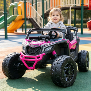 Véhicule électrique pour enfants 24V Nouveau design Voiture télécommandée à 2 places pour la maison Trampoline Park - Product Image 1