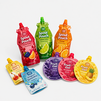 Sachets Doypack écologiques avec bec verseur pour liquides, jus et aliments, en plastique, pour emballage et distribution en gros