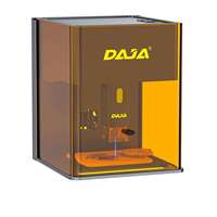 Лазерный гравер DAJA DJ6 Pro: портативный настольный лазерный гравировальный станок для дерева, кожи, пластика, металла, для самостоятельной маркировки логотипов