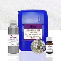Minyak Wangi Alami Aromaterapi Bunga Biru Ekstrak Tanaman Lavender untuk Perawatan Kulit