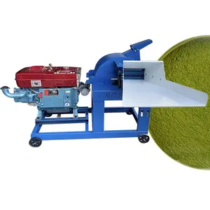 Agricultural commercial forage crushing and pulping machine, breeding feed crushing machine, grass straw crusher