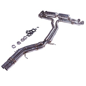 Escape Deportivo Catback con Válvula Variable para Sección Media-Trasera, Compatible con Porsche Cayenne <span class=keywords><strong>GTS</strong></span> Turbo 3.0T V6 SUS304 2019-2024 - Product Image 6