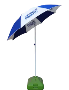 供应商廉价批发便携式迷你户外沙滩伞，带阻燃户外花园遮阳伞，用于焊接现场