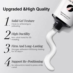 UR SUGAR 30ml grande capacité Super fort non collant doux <span class=keywords><strong>Gel</strong></span> <span class=keywords><strong>ongles</strong></span> conseils colle solide <span class=keywords><strong>Gel</strong></span> pour acrylique faux <span class=keywords><strong>ongles</strong></span> presse sur les <span class=keywords><strong>ongles</strong></span> - Product Image 5