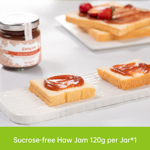 OEM ODM trà bong bóng Thành phần bánh quy mứt trái cây kem tráng miệng 120g Haw mứt (không thêm sucrose) - Product Image 4