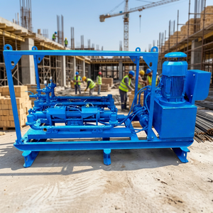 Electric Concrete <b>Pump</b> 48 L/min 100 <b>Bar</b> Dual Synchronous Motor <b>Pump</b> Construction - Product Image 1