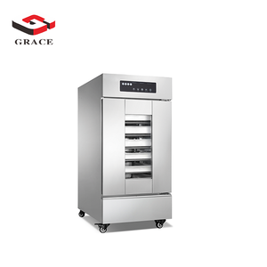 Petite machine à lever la pâte à 6, 12 ou 32 plateaux, armoire à pâte à croissants avec <span class=keywords><strong>humidificateur</strong></span>, fabriquée à partir <span class=keywords><strong>de</strong></span> maïs, pour les boulangeries - Product Image 4