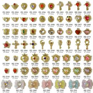 TSZS-abalorio 3D colorido de <span class=keywords><strong>Sailor</strong></span> <span class=keywords><strong>Moon</strong></span> para <span class=keywords><strong>uñas</strong></span>, varita mágica de corazón de Metal, mariposa de resina, accesorios de cristal de lujo para <span class=keywords><strong>uñas</strong></span> - Product Image 6