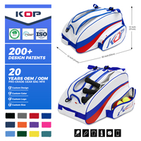 KOP OEM Maßgefertigte Hochwertige Wasserdichte Weiße Beach-Tennis-Schlägertasche Rucksack für Herren Damen mit Großem Fassungsvermögen