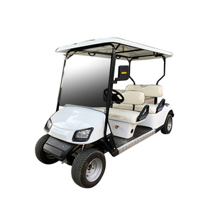 Electric Golf Cart 4 Seater 2600x1480x2100mm 40Km H Top Speed For Golf Course Scenic Area <b>Transport</b> - Product Image 1