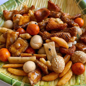 Vendita calda salsa di soia Cracker di riso miglior prezzo snack giapponesi croccanti Cracker di arachidi <span class=keywords><strong>misti</strong></span> - Product Image 1