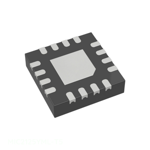 ชุดวงจรรวม MIC2125YML-T5 ช่องจำหน่ายจากผู้ผลิต IC REG CTRLR BUCK 16VQFN ระบบจัดการพลังงาน (PMIC) 16 VFQFN แบบมีขาต่อภายนอก - Product Image 1