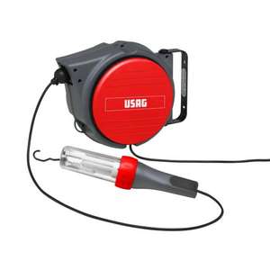USAG - U08890005 Enrouleur de câble avec lampe d'inspection-LAMPES FILAIRES EAN 8010239292697 - Product Image 1