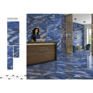 Azulejos de Porcelana Cerámica Carlos Ivory 600x1200mm, Azulejos de Pared y Piso de Lujo Color Marfil para Hoteles y Apartamentos - Product Image 6