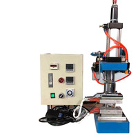 Machine de scellage de poches à bec verseur de table facile à utiliser, insérateur de bec verseur manuel, machine de scellage de bec verseur