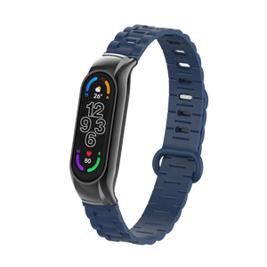 Correa de reloj para <span class=keywords><strong>Xiaomi</strong></span> Mi <span class=keywords><strong>Band</strong></span> 7, funda de Metal suave de TPU, novedad - Product Image 1