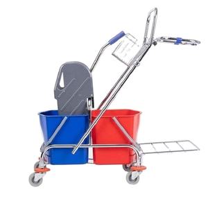 Y1020 डबल रिंगर ट्रॉली 25lx2 टिकाऊ प्लास्टिक और पीपी सामग्री - Product Image 2