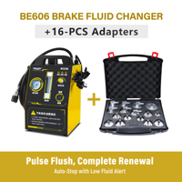 Kit de pompe de purge de liquide de frein pour voiture Extracteur de frein rapide Pompe à huile pour échangeur BE606