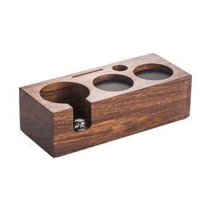 Estación de Apisonado, Soporte de Madera para Apisonador de Espresso, Base de Almacenamiento de Herramientas para Cafetera - Product Image 2