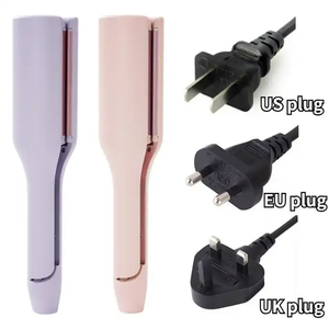 Rizador de Pelo Eléctrico con Iones Negativos de Gran Volumen, Herramienta de Peinado en Forma de Rollo de Pastel de 32 mm, Rizador de Pelo en Forma de W para el Hogar - Product Image 3