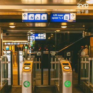 Señales de Dirección para Oficina de Reciclaje de Boletos y Ajuste de Tarifas de Alta Calidad con Texto Multilingüe, Diseño Personalizado para Metro - Product Image 5