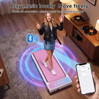 Tapis de marche sous le bureau pour bureau debout, entraînement au bureau, machine de marche silencieuse pour la maison, appartement, petit espace, entraînement cardio