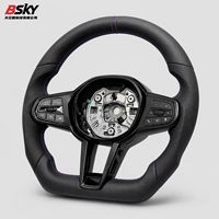 Setir Kulit Sporty Edisi Terbatas Harga Grosir Pabrik Gaya CS Cocok untuk BMW F10 F30 G28 G38 E89 E90