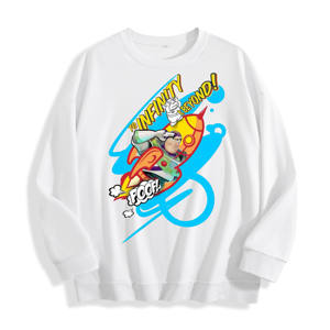 Toy Story Buzz Lightyear "To Infinity and Beyond" <span class=keywords><strong>felpa</strong></span> grafica girocollo, magazzino per noi, 6 colori - Product Image 1