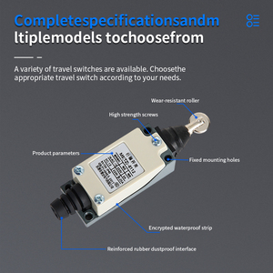 Đầy đủ thông số kỹ thuật TZ loạt tự đặt lại Rocker cánh tay loại giới hạn chuyển đổi 1NO + 1NC không thấm nước và chịu dầu - Product Image 4