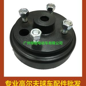 Accessoires pour voiturettes de golf EZGO : Tambours de frein à trous grands et petits 19186-G1 et 21807-G1 - Product Image 4