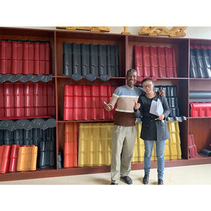 Máquina de moldeado para fabricación de paneles de azulejos de techo, máquina de moldeado para azulejos de techo, plástico y PVC reciclado - Product Image 4