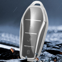Pour BYD Dolphin Key Cover Han Song Plus Tang Dmi Qin Pro Yuan E2 Transparent Car Shell Buckle Bag Mx
