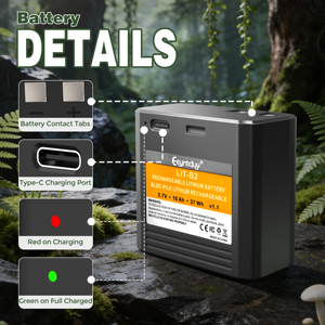LIT-B2 convient aux caméras <span class=keywords><strong>de</strong></span> <span class=keywords><strong>chasse</strong></span> SPYPOINTLink <span class=keywords><strong>Micro</strong></span>, <span class=keywords><strong>Link</strong></span>-S, <span class=keywords><strong>Link</strong></span> Dalk, Flex G36, Tiny-W20 GardePro avec transfert cloud. - Product Image 5