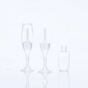 Botol Kemasan Kosmetik Custom Logo, Tabung <span class=keywords><strong>Lip</strong></span> <span class=keywords><strong>Gloss</strong></span> Kosong Bentuk Gelas Anggur Champagne, Transparan 8ml, Wadah <span class=keywords><strong>Lip</strong></span> Oil Liptint - Product Image 5