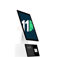 Todo en uno 10,1 11,6 Pantalla táctil capacitiva de 15,6 pulgadas Android Mimi Kiosk Desktop Self-Service Kiosk para restaurante/café/tienda