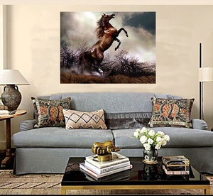 Jumping <strong>Horse</strong> Diy Diamond <strong>Painting</strong> Full Drill Diamond Art Kit Wall <strong>Painting</strong> Craft Art <strong>Painting</strong> - Product Image 3