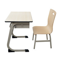 Meubles de bibliothèque modernes robustes, construction en bois massif, glissières silencieuses, chaises d'étude et de formation pour une ambiance paisible, mobilier scolaire et de gymnase
