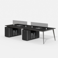 Postes de travail du personnel Armoires de rangement de bureau Bureau Mobilier de bureau modulaire ouvert Poste de travail