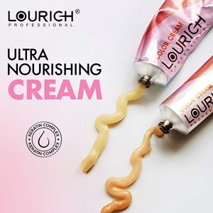 LOURICH Crema Colorante Permanente per <span class=keywords><strong>Capelli</strong></span> a Basso Contenuto di Ammoniaca, Copertura Totale dei <span class=keywords><strong>Capelli</strong></span> Grigi, Tinta Professionale per Salone, Vendita all'Ingrosso, Etichetta Privata - Product Image 2