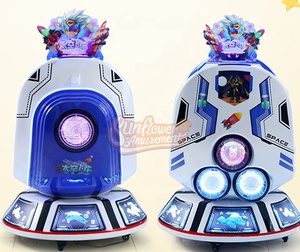 Nouveau Kiddy Rides Motor Bike Arcade Game Machine Capsule Space Mini Bike <span class=keywords><strong>Coin</strong></span> Pusher pour enfants 220V Construction en métal - Product Image 3