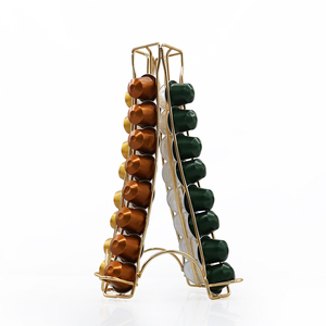 Wikive Home 100-Pod in acciaio inossidabile Nespresso porta Capsule <span class=keywords><strong>Organizer</strong></span> in metallo <span class=keywords><strong>per</strong></span> pillole <span class=keywords><strong>da</strong></span> caffè uso <span class=keywords><strong>cucina</strong></span> - Product Image 4