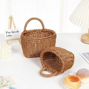 Faltbarer Kühlkorb für Kinderspielzeug, Gold, Wäsche, mit Deckel, Lebensmittel, Holzständer, Werkzeug, Rattan, Deckenbox, Weiß, 3-stöckiger Wagen - Product Image 1