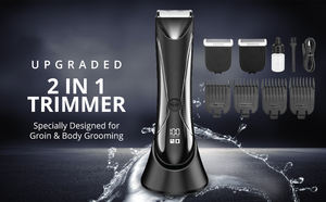 Afeitadora íntima para hombres <span class=keywords><strong>de</strong></span> alta calidad con cuchilla <span class=keywords><strong>de</strong></span> cerámica, <span class=keywords><strong>de</strong></span> pelo <span class=keywords><strong>de</strong></span> recortadores área sensible, peluquero corporal en idioma alemán - Product Image 3