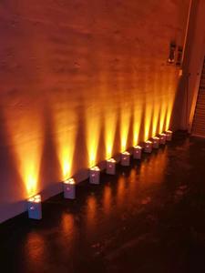 Projecteurs à batterie <span class=keywords><strong>SFR</strong></span> Uplight 3x12W RGBWA+UV 6-en-1 DMX512 avec télécommande sans fil 2.4G WiFi pour mariages, fêtes, clubs et bars - Product Image 6