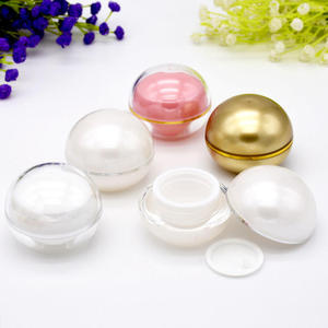 Stoples Kosmetik Bulat Warna Pink dengan Tutup Lucu untuk Perawatan Kulit - Product Image 3