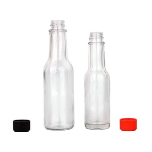 <span class=keywords><strong>Mini</strong></span> botella de salsa de vidrio pequeña Barbacoa Bbq <span class=keywords><strong>Tabasco</strong></span> Botella de salsa Botellas de aceite de Chile con tapa 100ml 150ml 250ml - Product Image 4