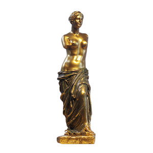 Estatua Vintage hecha a mano De <span class=keywords><strong>Venus</strong></span> De Milo, escultura De resina De diosa griega para decoración De escritorio - Product Image 1