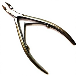 Coupe-cuticules professionnel en acier au carbone sur mesure, à ouverture large et lame courbée – Article très demandé, outil de beauté, coupe-ongles - Product Image 1