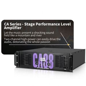 Amplificateur 1800w 3U 2 canaux, amplificateur de puissance professionnel pour spectacles sur scène, concerts, conférences, karaoké, fêtes - Product Image 3
